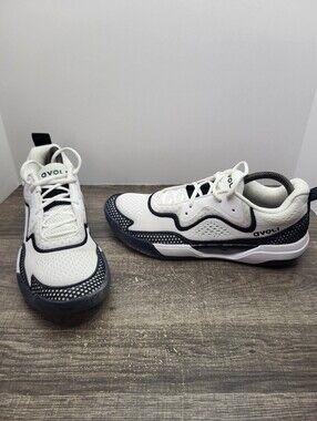 Avoli Vol 1 White Black Volleyball Shoes Breathable Sneakers Women's Size 9.5